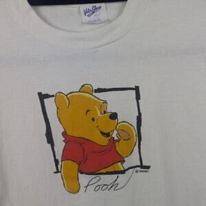 Winnie The Pooh Vintage 90s Cute Art Cartoon T-shirt Large Velva Sheen Grandma